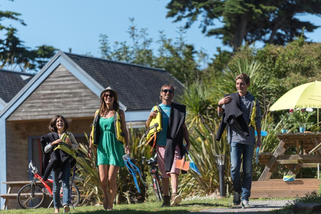 Jardin Colonial - Reves De Mer Ile de Batz Eksteriør billede